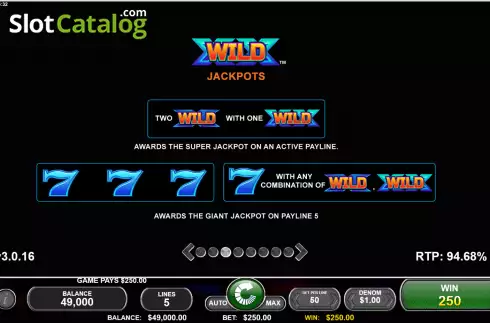 Οθόνη6. X Wild X Κουλοχέρης
