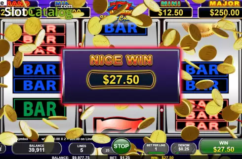 Οθόνη4. Mighty 777 Sticky Credits Κουλοχέρης