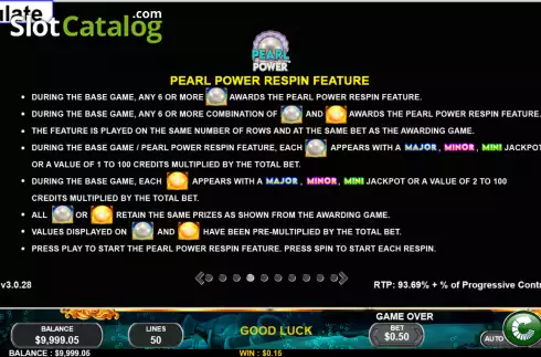 Οθόνη6. Pearl Power Κουλοχέρης 