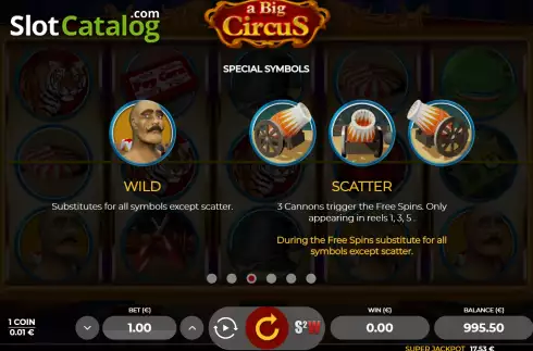 Οθόνη8. A Big Circus Κουλοχέρης