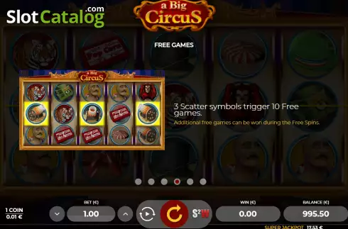 Οθόνη9. A Big Circus Κουλοχέρης
