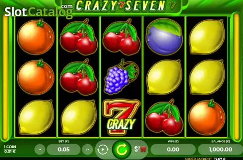 Οθόνη2. Crazy Seven 5 Κουλοχέρης