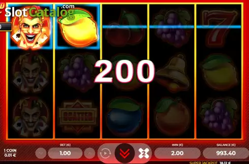 Οθόνη4. Blazed Joker Κουλοχέρης
