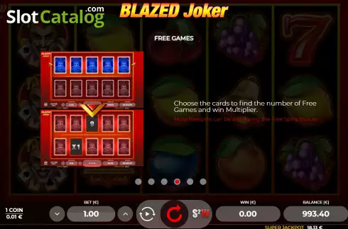 Οθόνη9. Blazed Joker Κουλοχέρης