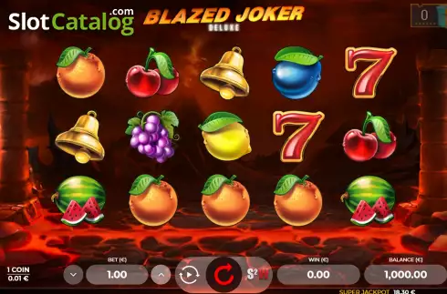 Οθόνη2. Blazed Joker Deluxe Κουλοχέρης