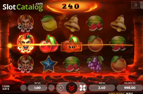 Οθόνη3. Blazed Joker Deluxe Κουλοχέρης