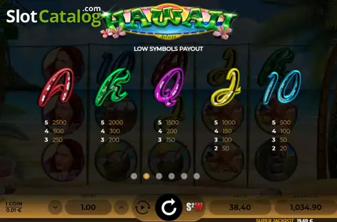 Οθόνη7. Hawaii Deluxe Κουλοχέρης