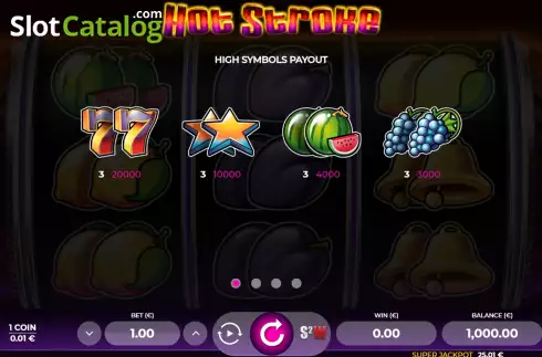 Οθόνη6. Hot Stroke Κουλοχέρης 
