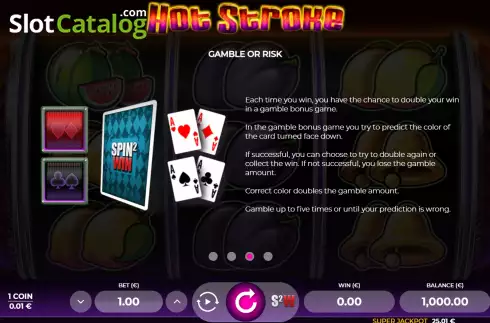 Οθόνη8. Hot Stroke Κουλοχέρης 