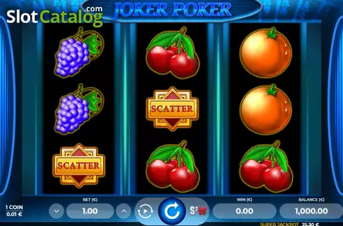 Οθόνη2. Joker Poker 3 Κουλοχέρης