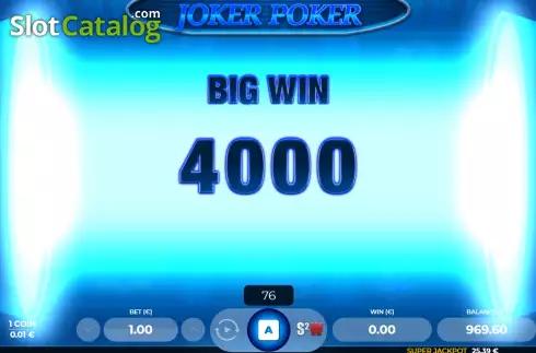 Οθόνη5. Joker Poker 3 Κουλοχέρης