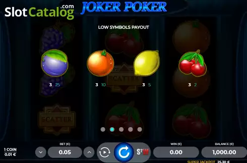 Οθόνη8. Joker Poker 3 Κουλοχέρης