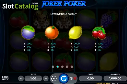 Οθόνη6. Joker Poker 5 Κουλοχέρης 