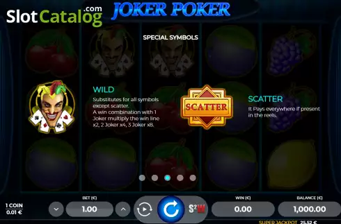 Οθόνη7. Joker Poker 5 Κουλοχέρης 