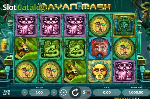 Οθόνη2. Mayan Mask Κουλοχέρης