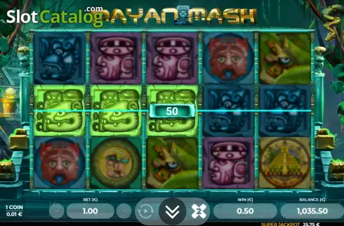 Οθόνη4. Mayan Mask Κουλοχέρης