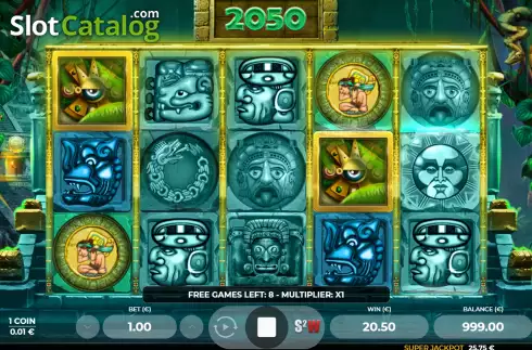 Οθόνη6. Mayan Mask Κουλοχέρης