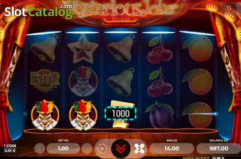 Οθόνη5. Mysterious Joker Deluxe Κουλοχέρης