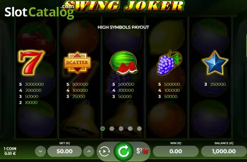 Οθόνη7. Swing Joker Κουλοχέρης