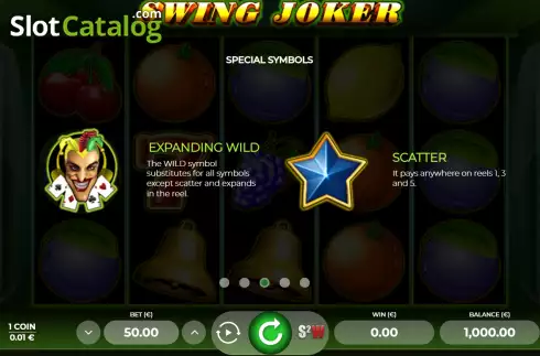 Οθόνη9. Swing Joker Κουλοχέρης