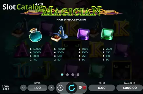 Οθόνη6. The Magician Deluxe Κουλοχέρης 
