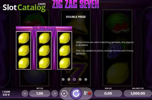 Οθόνη7. Zig Zag Seven Κουλοχέρης
