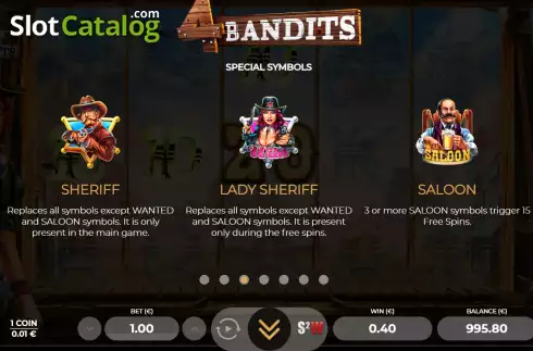 Οθόνη7. 4 Bandits Κουλοχέρης