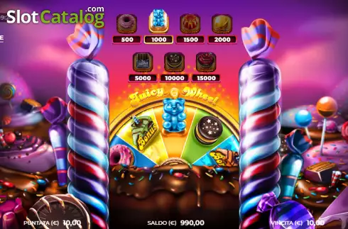 Οθόνη2. Juicy Wheel (Spin2Win) Κουλοχέρης 