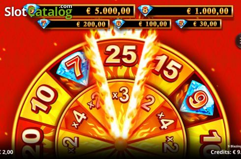 Οθόνη8. 9 Blazing Diamonds Κουλοχέρης
