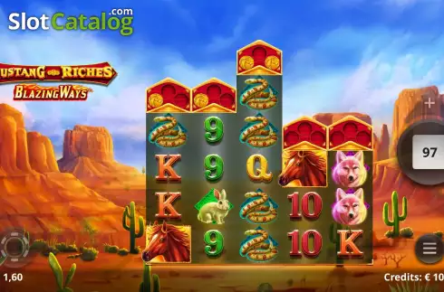 Οθόνη3. Mustang Riches Κουλοχέρης