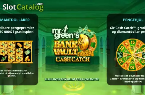 Οθόνη2. Mr Green's Bank Vault Κουλοχέρης