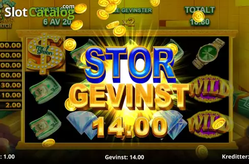 Οθόνη8. Mr Green's Bank Vault Κουλοχέρης