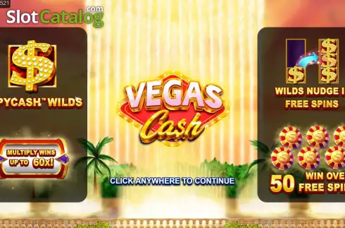 Οθόνη2. Vegas Cash (SpinPlay Games) Κουλοχέρης 