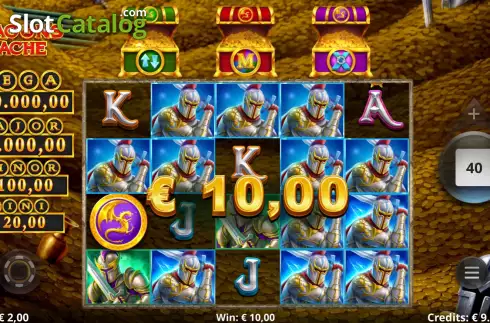 Οθόνη4. Dragon's Cache Κουλοχέρης