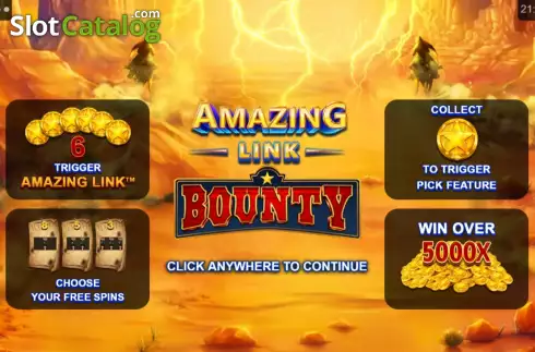 Οθόνη2. Amazing Link Bounty Κουλοχέρης