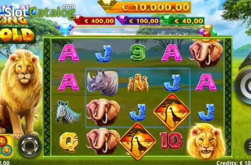 Οθόνη3. Diamond King Gold Κουλοχέρης 