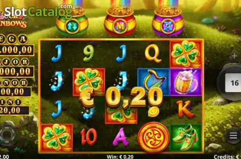 Οθόνη5. 3 Lucky Rainbows Κουλοχέρης
