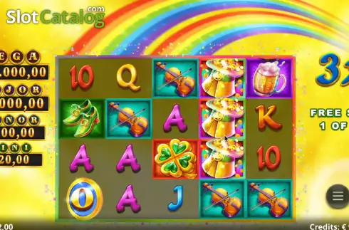 Οθόνη7. 3 Lucky Rainbows Κουλοχέρης