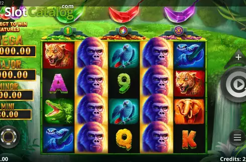 Οθόνη3. Action Boost Gorilla Gems Κουλοχέρης 