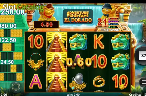 Οθόνη4. Adventure PIGGYPAYS El Dorado Κουλοχέρης