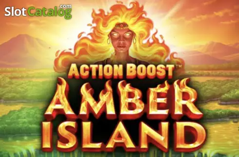 Action Boost Amber Island Λογότυπο Action Boost Amber Island Λογότυπο