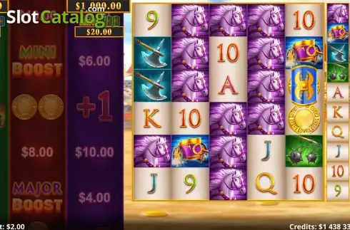 Οθόνη6. Action Boost Gladiator Κουλοχέρης