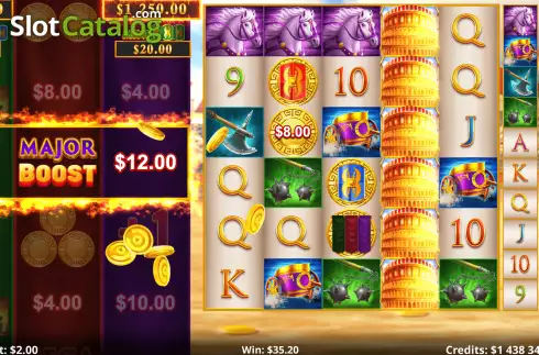 Οθόνη7. Action Boost Gladiator Κουλοχέρης