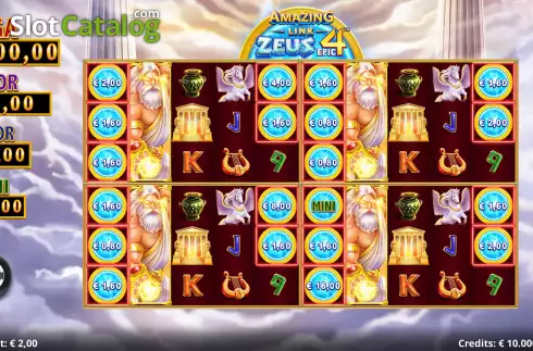 Οθόνη3. Amazing Link Zeus Epic 4 Κουλοχέρης