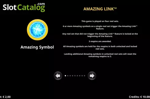 Οθόνη9. Amazing Link Zeus Epic 4 Κουλοχέρης