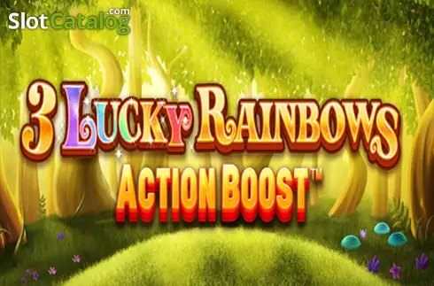 Action Boost 3 Lucky Rainbows Λογότυπο Action Boost 3 Lucky Rainbows Λογότυπο