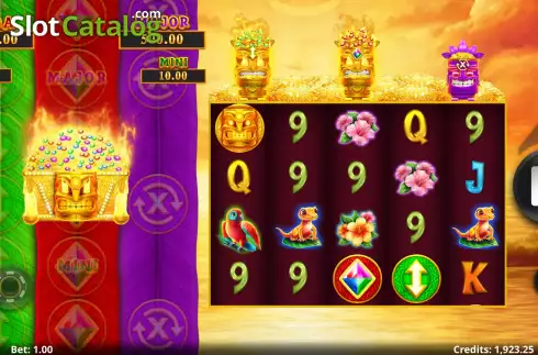 Οθόνη6. Action Boost Tiki Treasures Κουλοχέρης