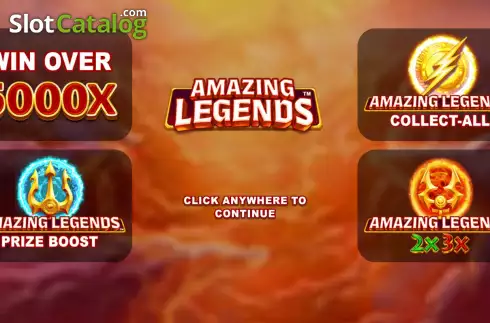 Οθόνη2. Amazing Legends Κουλοχέρης 