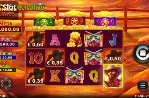 Οθόνη4. Action Cash Lightning Bounty Κουλοχέρης