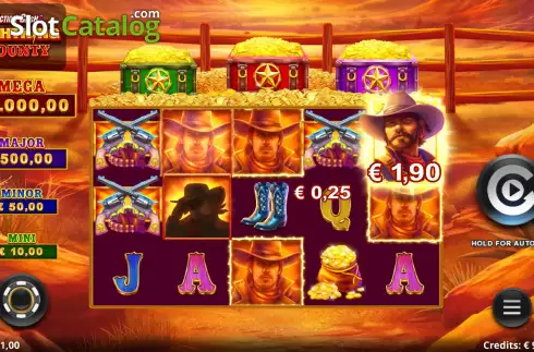 Οθόνη5. Action Cash Lightning Bounty Κουλοχέρης